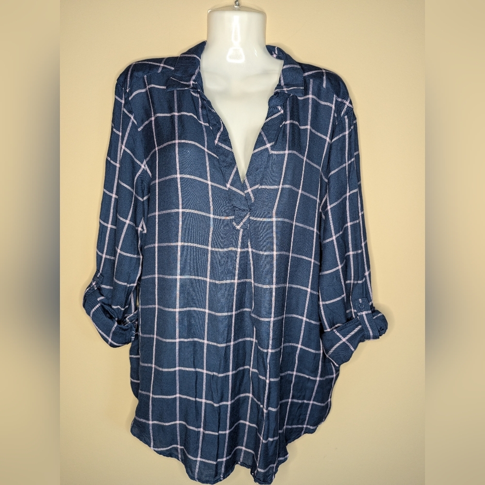 Sonoma Plaid Tunic